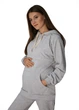 Худи "Берта" для беременных с секретом для кормления (В-99903) HN XXL Серый - изображение 7