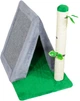 Когтеточка Lucky Pet домик сизалевый "Бивак" Серая 50х33х46 см (4820224216188) - изображение 1