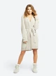 Халат женский Yamamay 400321DEVP Light grey XS-S Светло-серый (СА8058271430431) - изображение 1