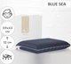 Подушка ортопедическая MirSon №7025 Elite Noble stripe Blue sea MEN Memory 59х43х12 см (2200003399646) - изображение 1