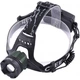 Ударопрочный налобный фонарь с защитой от влаги 3 режима Bailong police BL-2188 Pro Черный + 2 Аккумулятора - изображение 3