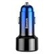 АЗП Baseus Magic Series Digital Display PD 3.0 QC 4.0+ 45W USB + Type-C blue - зображення 1
