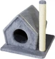 Когтеточка Lucky Pet домик сизалевый "Фани" Серая 50х40х40 см (4820224216157) - изображение 1