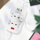 Фильтр питания ColorWay CW-CHU44QW 4 розетки, 4 USB (1QC3.0+3 AUTO ID), 1.8 м, белый - изображение 6