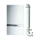 Газовий двоконтурний газовий котел Vaillant turboTEC plus VUW 242/5-5 (турбований, 25 кВт) + комплект коаксіальний - зображення 1