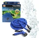 Шланг садовый поливочный Magic hose Xhose 15 метров и насадка-распылитель синего цвета с мощным интенсивным распылением - изображение 10