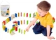Drewniany zestaw do gry Viga Toys Domino 116 elementów (6934510516208) - obraz 4