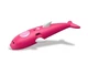 Ручка 3D аккумуляторная с трафаретом дельфин 3D pen K9903 Розовый (М- 13665) - изображение 3
