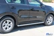 Боковые пороги подножки труба на KIA SPORTAGE 15-18 d60х1,6мм КИА Спортейдж ST5416 - изображение 5