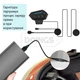 Мотогарнитура Bluetooth BT12 Fix - Hands-Free / Stereo / 500mAh / IP67 - изображение 4