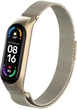 Ремешок Миланская Петля Milano для Mi Band 6 Retro Gold (21483) - изображение 1