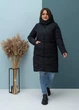 Жіноча зимова куртка з капюшоном подовжена MODA 000117 3XL (54) Чорний (М-000117/1 D) - зображення 1