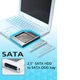 Карман-адаптер Optibay Second HDD Caddy 9.5мм для подключения 2.5" HDD/SSD SATA 3.0 - изображение 10
