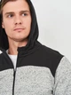Толстовка на молнии мужская Joma Winner Ii 101283.150 XL Серая с принтом (9998415945126) - изображение 9