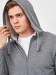Олімпійка JOMA jungle zip-up hoodie melange grey M (102109.280) - изображение 4