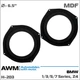 Проставки под динамики 165 мм / 6.5" AWM H-203 BMW 1 Series, 3 Series, 5 Series, 7 Series, Z4 - изображение 5