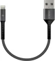 Кабель синхронізації Intaleo CB0 Lightning 0.2 м Black-Grey (1283126495618) - зображення 1