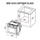 Духовой шкаф PERFELLI BOE 6645 BL ANTIQUE GLASS - изображение 12