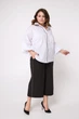 Рубашка "Ксения" (белый) 56 (XXXXL) - изображение 1