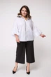 Рубашка "Ксения" (белый) 56 (XXXXL) - изображение 2