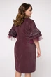 Платье "Паола" (марсала) 56 (XXXXL) - изображение 4