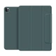 Магнитный силиконовый чехол-книжка STR Buckles Magnetic Case for iPad Pro 11 (2018 | 2020 | 2021 | 2022) - Dark Green - изображение 1