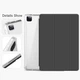 Силиконовый чехол-книжка с держателем для стилуса STR Air Protection Case for iPad Pro 12.9 (2018 | 2020 | 2021 | 2022) - Black - изображение 3