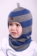 Зимняя шапка-шлем Beezy для мальчика 1405-46-22 Балаклава р. 0 (44-46 см) - изображение 2