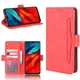 Чохол Deexe Wallet Stand для Blackview A80 Pro / A80 Plus - Red - зображення 1