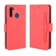 Чохол Deexe Wallet Stand для Blackview A80 Pro / A80 Plus - Red - зображення 2
