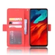 Чохол Deexe Wallet Stand для Blackview A80 Pro / A80 Plus - Red - зображення 6