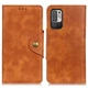 Чехол UniCase Vintage Wallet для Xiaomi Redmi Note 10 5G / Poco M3 Pro - Brown - изображение 1