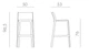 Барний стілець Nardi Trill Stool Antracite - зображення 2