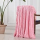 Плед Лиша Травка Bamboo Fiber Blanket 200X220см Светло-розовый - изображение 2