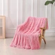 Плед Лиша Травка Bamboo Fiber Blanket 200X220см Светло-розовый - изображение 3