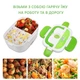 Ланч бокс с подогревом The Electric Lunch Box S-19 Plus 1,05 л 220 В Зеленый (D-2019090526) - изображение 4