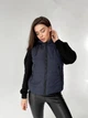 Жилет жіночий з капюшоном K&ML 026 XL - XXL ( 50 - 52 ) Синій ( 026 - 05 ) - зображення 5