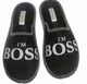 Комнатные тапочки Pago I`m Boss 90921 37р. 24 см. Черный - изображение 3