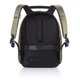 Рюкзак антивор XD Design Bobby Hero Small 13,3' , RFID защита, USB-порт, зеленый - изображение 4