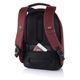 Рюкзак антивор XD Design Bobby Hero Small 13,3' , RFID защита, USB-порт, красный - изображение 6
