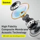 Беспроводные Bluetooth наушники Baseus Encok TWS W17 с функцией беспроводной зарядки Qi Белый - изображение 13