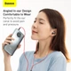 Наушники Baseus Encok H19 Wired Earphone 3.5mm Красный - изображение 12