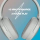 Наушники Skullcandy Hesh Evo Light Grey/Blue (S6HVW-P751) - изображение 4
