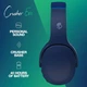 Наушники Skullcandy BT Crusher Evo Dark Blue/Green (S6EVW-P750) - изображение 3