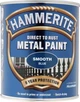 Краска для металла Hammerite Akzo Nobel гладкая синяя 20 л. - изображение 1