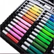 Набор для творчества и рисования Lesko ART SET 150 предмета Черный - изображение 3