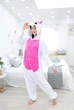 Пижама кигуруми Kigurumi Единорог с крыльями Белый с розовым XL 175-185 см. (1012/1) - изображение 1