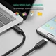 Кабель Ugreen US286 Type-C - Type-C 60W 3A Cable 1.5 м Black (UGR-50998) - изображение 7