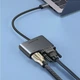 Кабель Ugreen CM162 Type-C M - HDMI+VGA Adapter with PD Silver (UGR-50505) - зображення 2