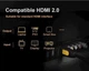 Кабель Ugreen HD101 HDMI Round Cable 1.5m (Yellow/Black) (UGR-10128) - зображення 3
